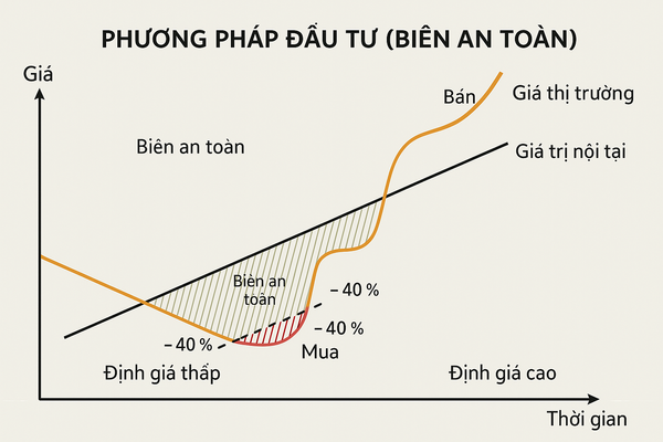 Bài Viết Cảnh Tỉnh: Vì Sao “Biên An Toàn” (Margin Of Safety) Là Nguyên Tắc Bắt Buộc Trong Đầu Tư — Và Những Con Số Đau Lòng Cho Người Bỏ Qua Nó